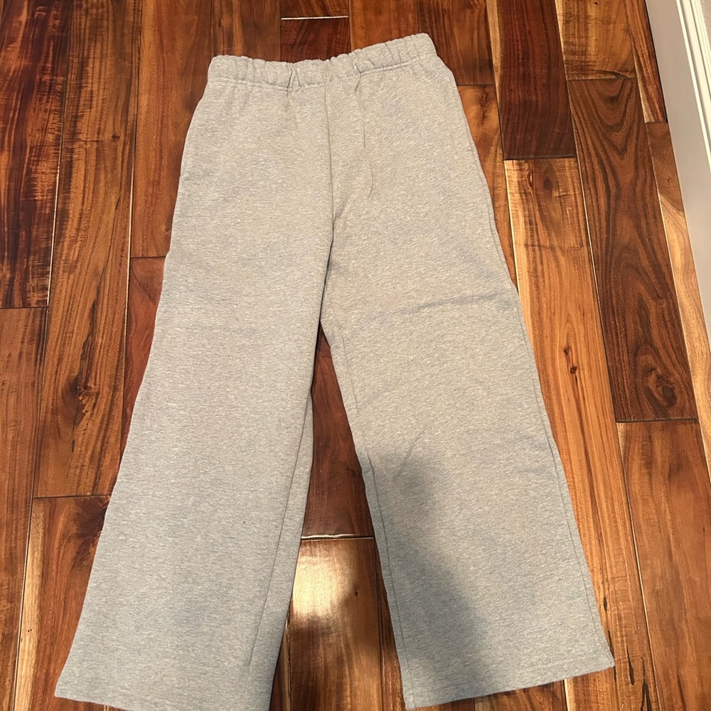 Gray sweats
